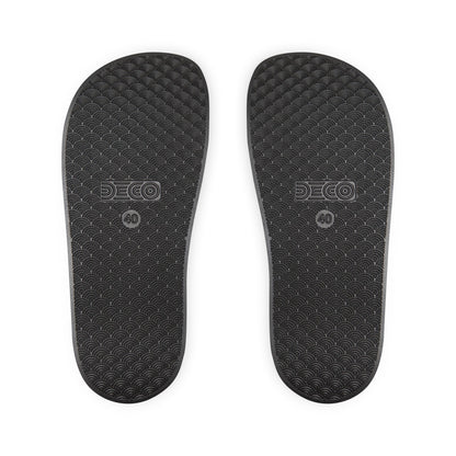 Women's Slide Sandals with Removable Strap — Customizable Casual Pool & Beach Slides