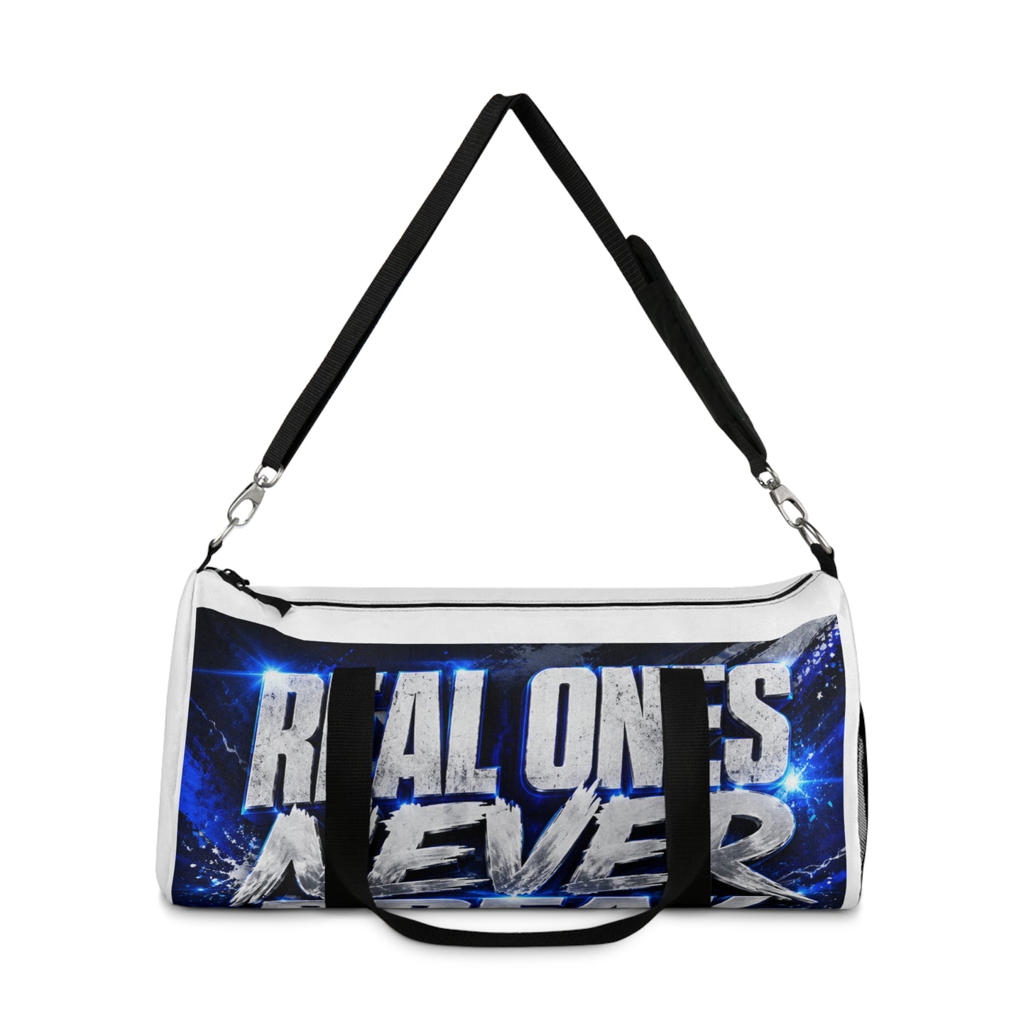 Realways Never Graphic Duffel Bag