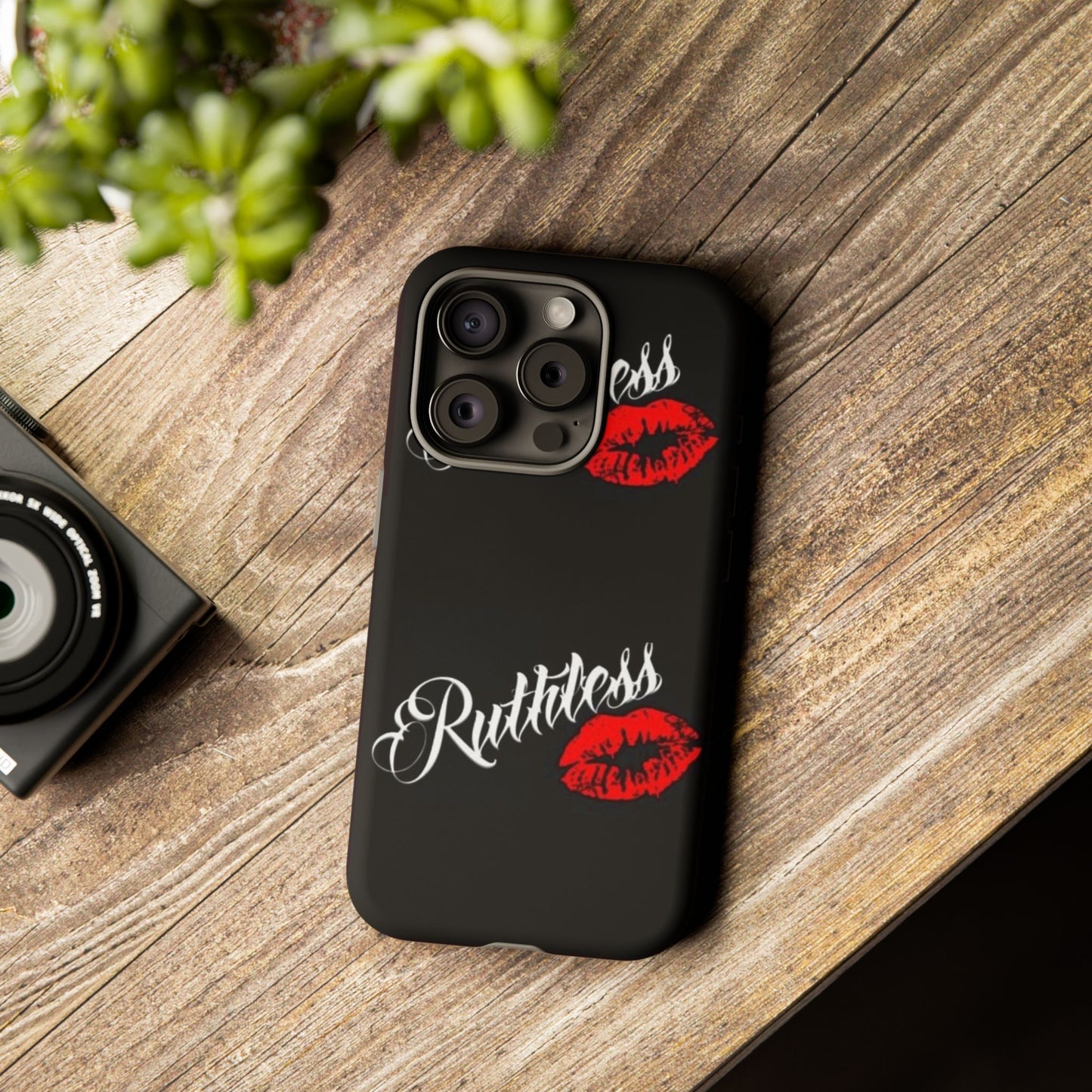 Ruthless Red Kiss Phone Case