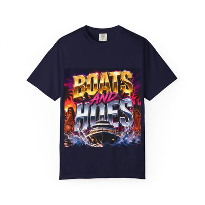 Boats and Hiles Graphic T-Shirt — Retro Yacht Beach Vibe Tee