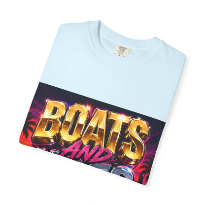 Boats and Hiles Graphic T-Shirt — Retro Yacht Beach Vibe Tee