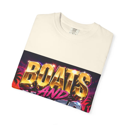 Boats and Hiles Graphic T-Shirt — Retro Yacht Beach Vibe Tee