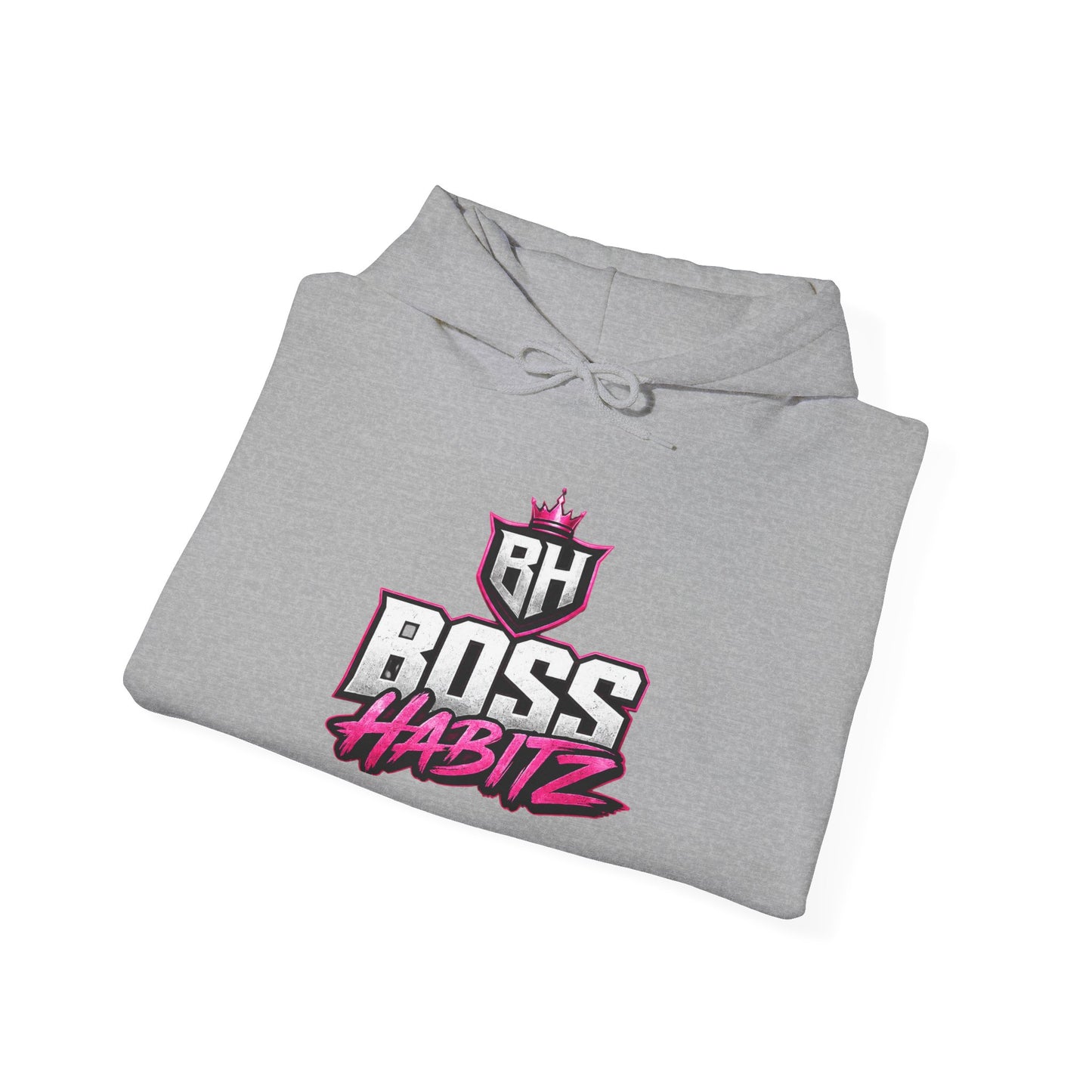 Boss Habitz Hoodie — Bold Logo Streetwear Pullover