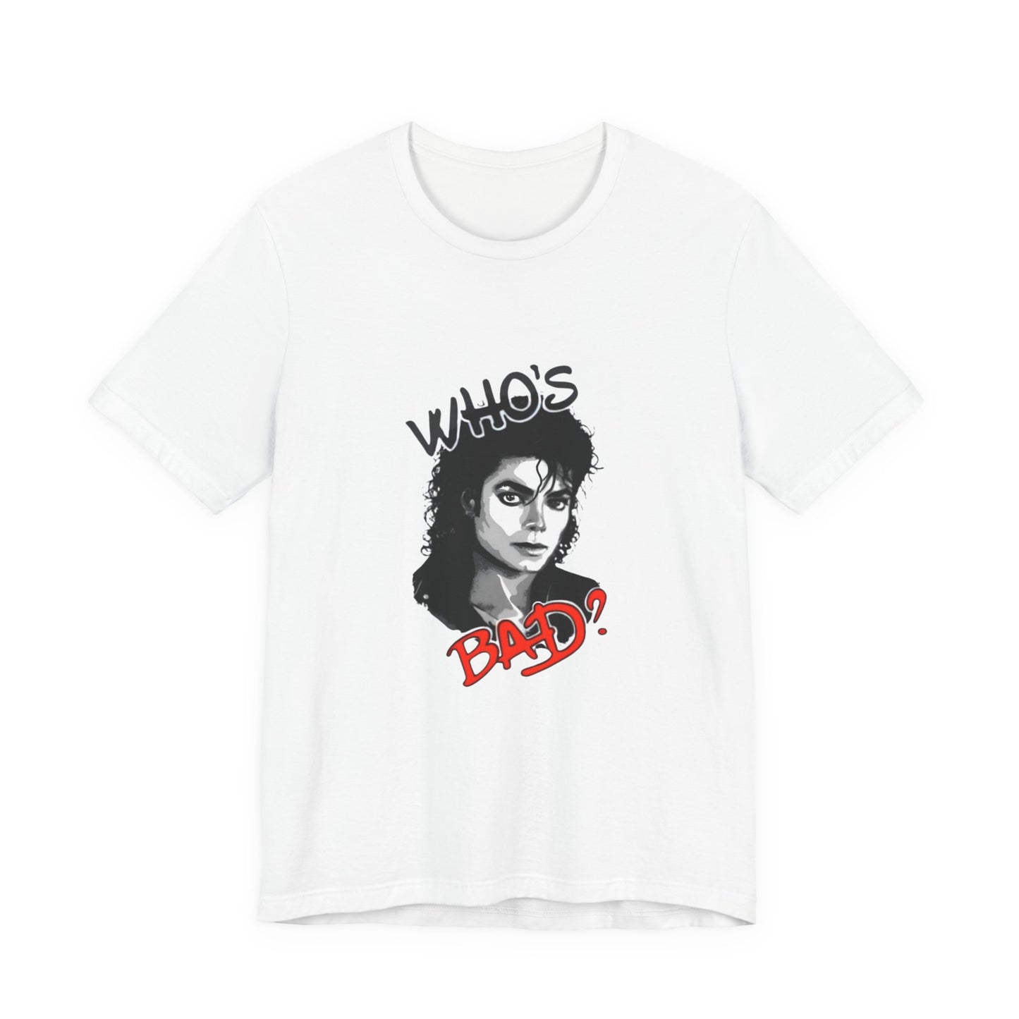 Who's Bad? Retro Rock Graphic Tee