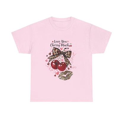 Cherry Love Tee – "Love You Cherry Much" Graphic T‑Shirt