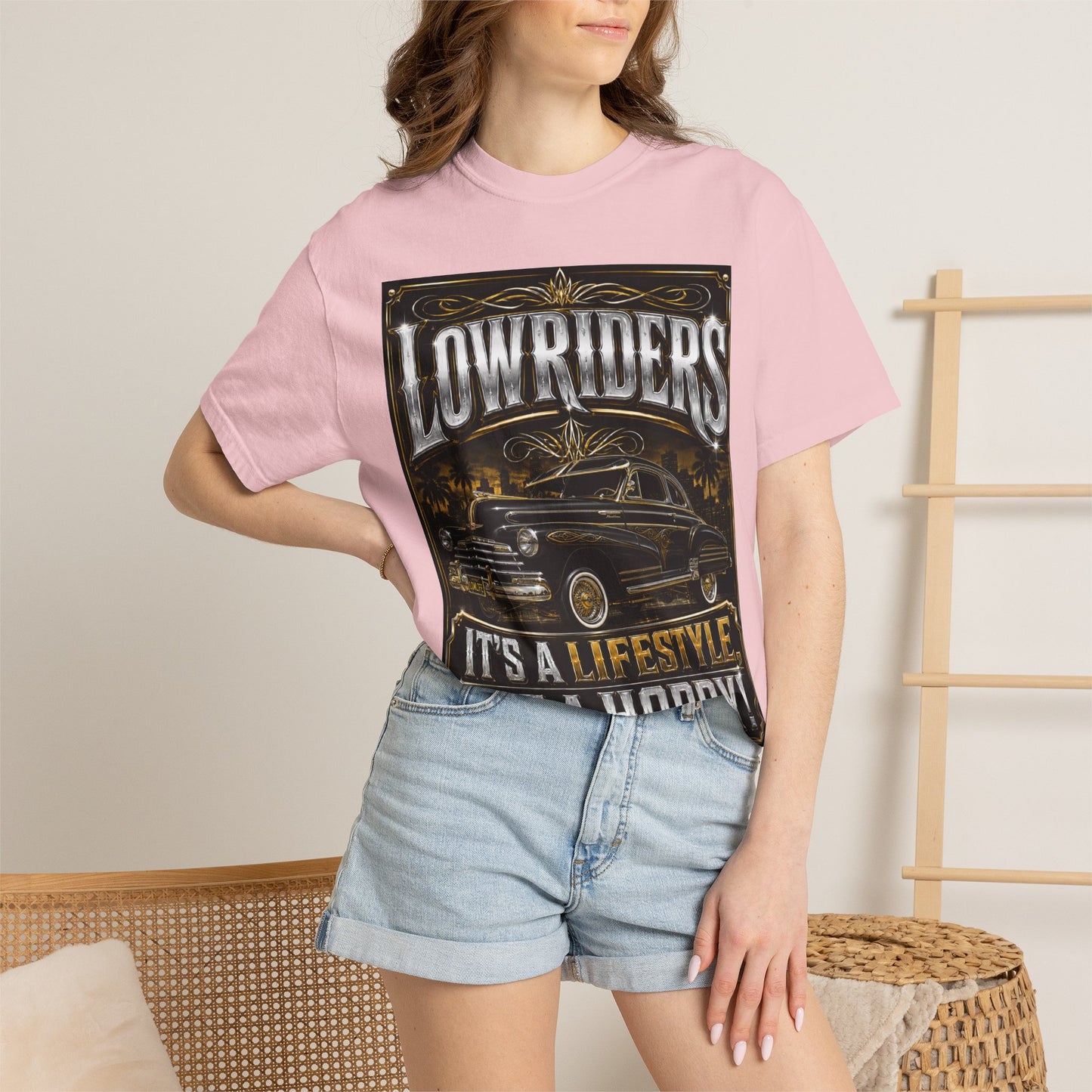 Lowriders T-Shirt — "It's a Lifestyle Not a Hobby" Classic Car Tee