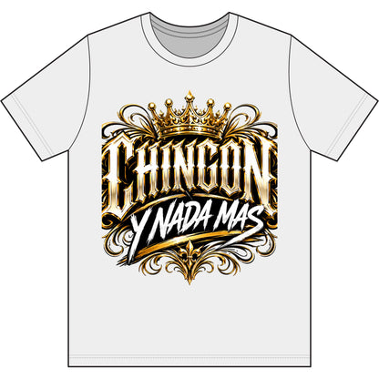 ChainGon y Nada Más Tri-Blend Tee — Regal Latino Streetwear Graphic Shirt