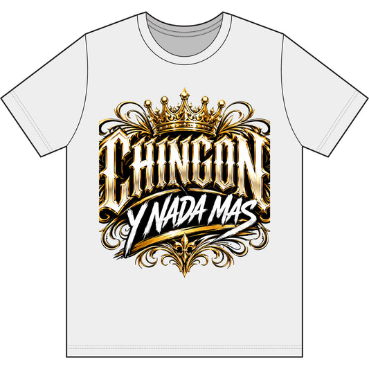 ChainGon y Nada Más Tri-Blend Tee — Regal Latino Streetwear Graphic Shirt