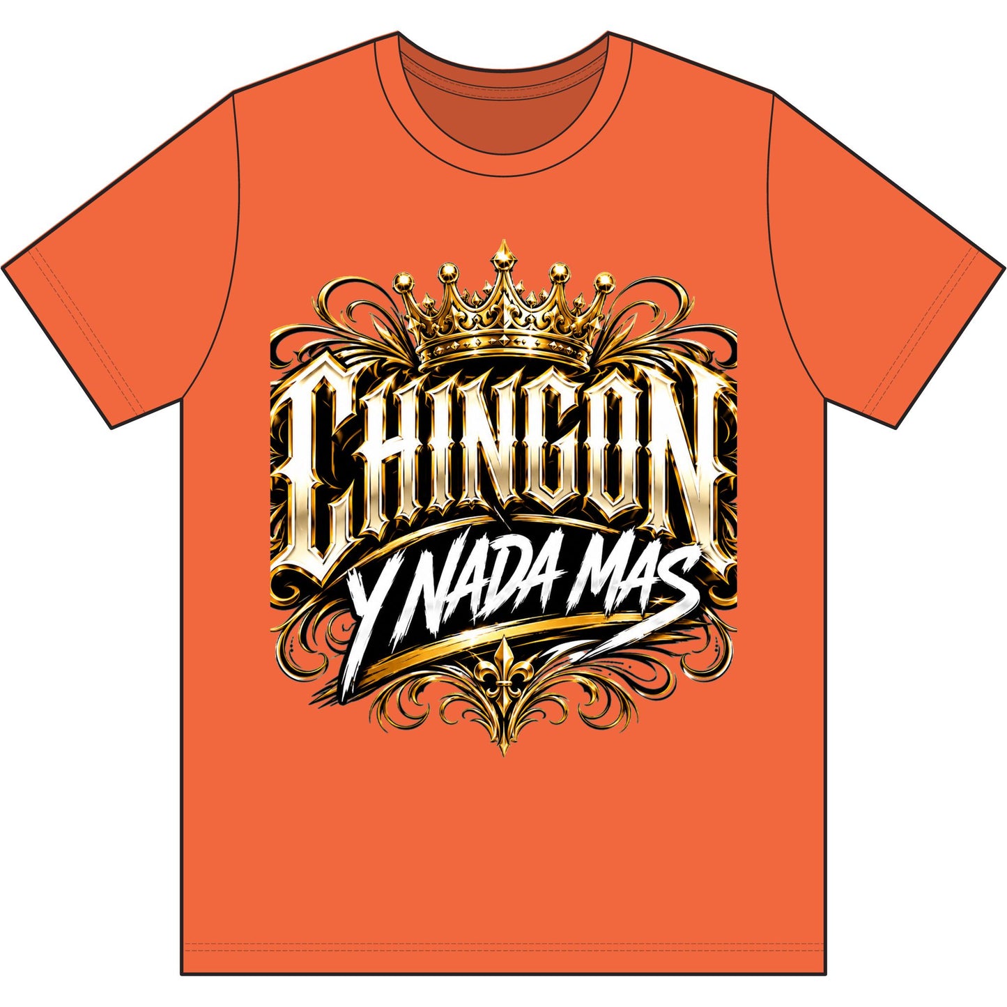 ChainGon y Nada Más Tri-Blend Tee — Regal Latino Streetwear Graphic Shirt