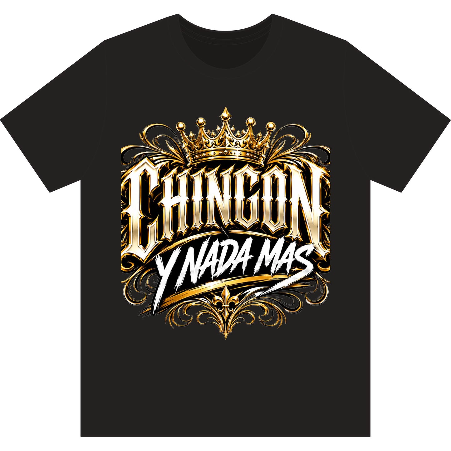 ChainGon y Nada Más Tri-Blend Tee — Regal Latino Streetwear Graphic Shirt