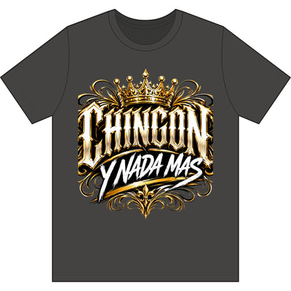 ChainGon y Nada Más Tri-Blend Tee — Regal Latino Streetwear Graphic Shirt