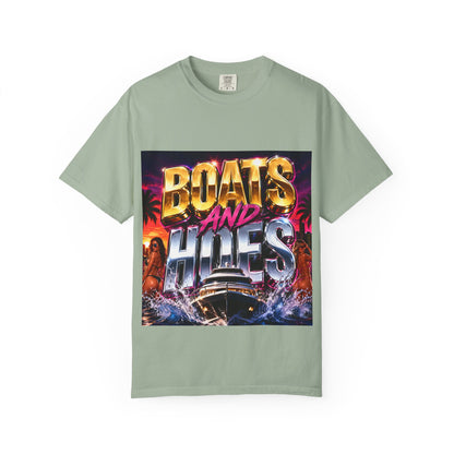 Boats and Hiles Graphic T-Shirt — Retro Yacht Beach Vibe Tee