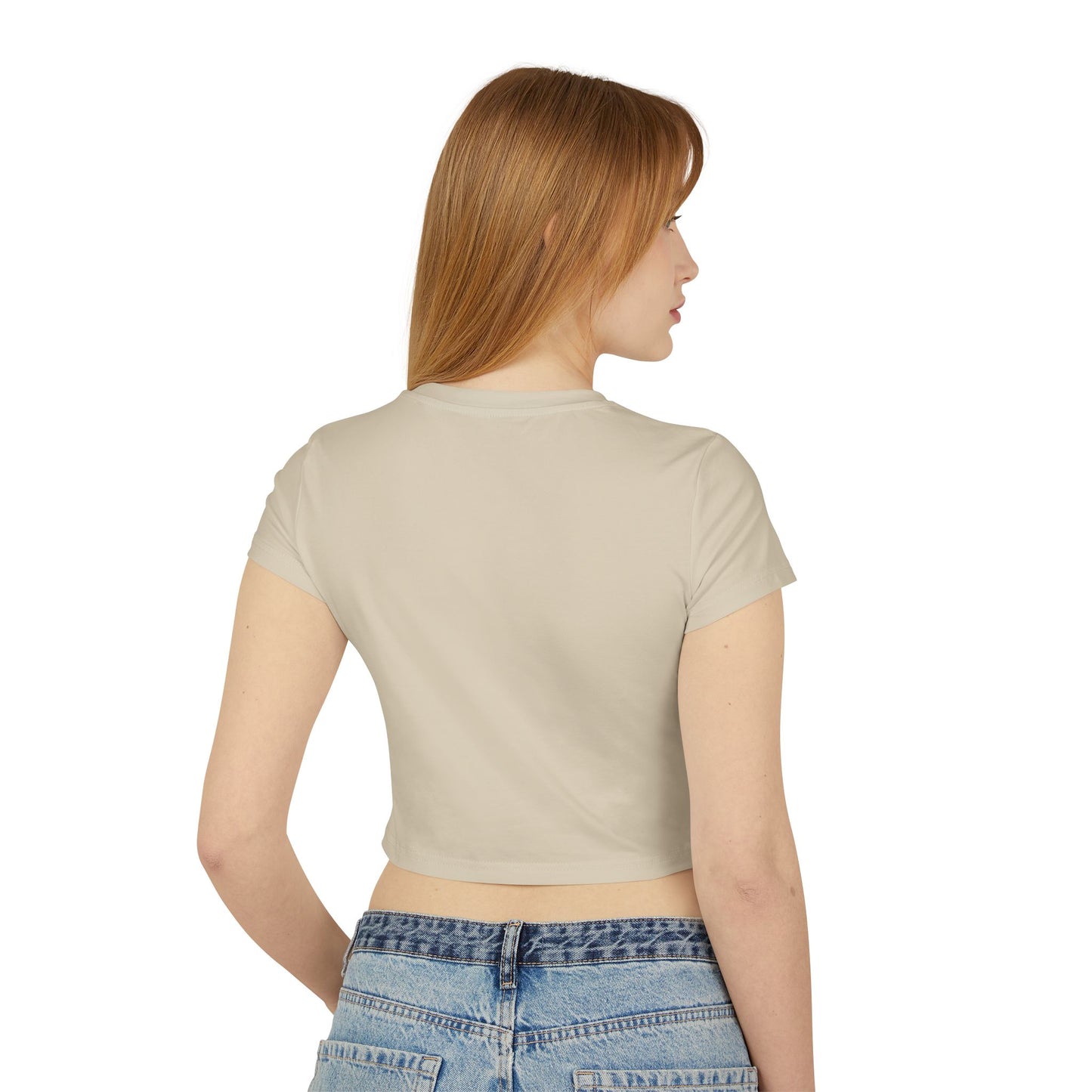Boss Habitz Graphic Baby Tee — Women's Cropped Casual Top
