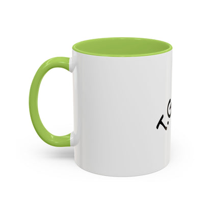 T.G.I. Friyay Accent Coffee Mug - 11/15oz Ceramic Mug for Office, Weekend Vibes & Gift