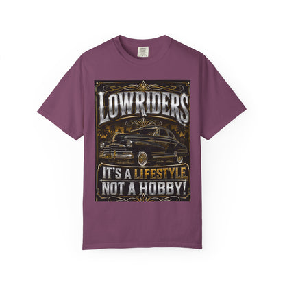 Lowriders T-Shirt — "It's a Lifestyle Not a Hobby" Classic Car Tee