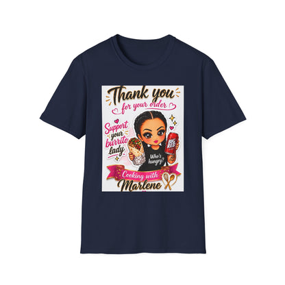 Thank You For Your Order T-Shirt — Support Your Favorite Boss Babe (Cooking with Marlene)