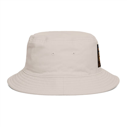 Texas Made Bucket Hat — Vintage Flag Graphic