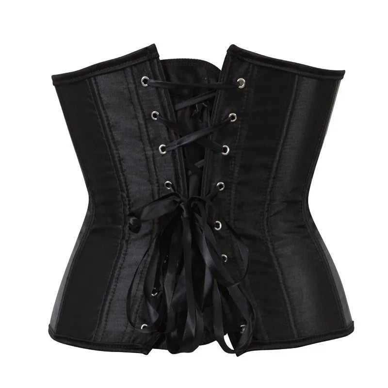 Corset Underbust Top Sexy Waist Cincher Shape Body Belt Plus Size