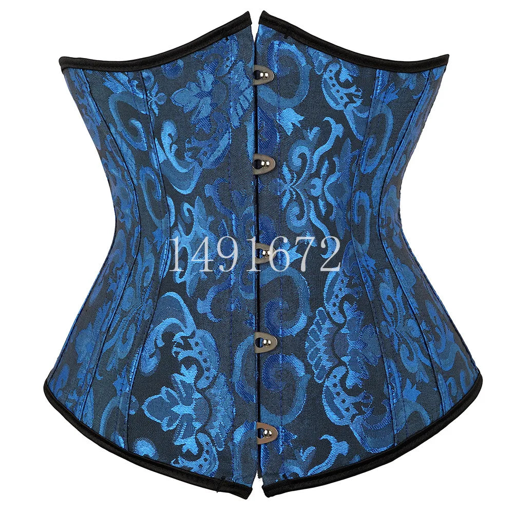 Sexy Corset tier Plus Size Corpete Corselet Black White Red Blue S-6xl