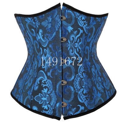 Sexy Corset tier Plus Size Corpete Corselet Black White Red Blue S-6xl