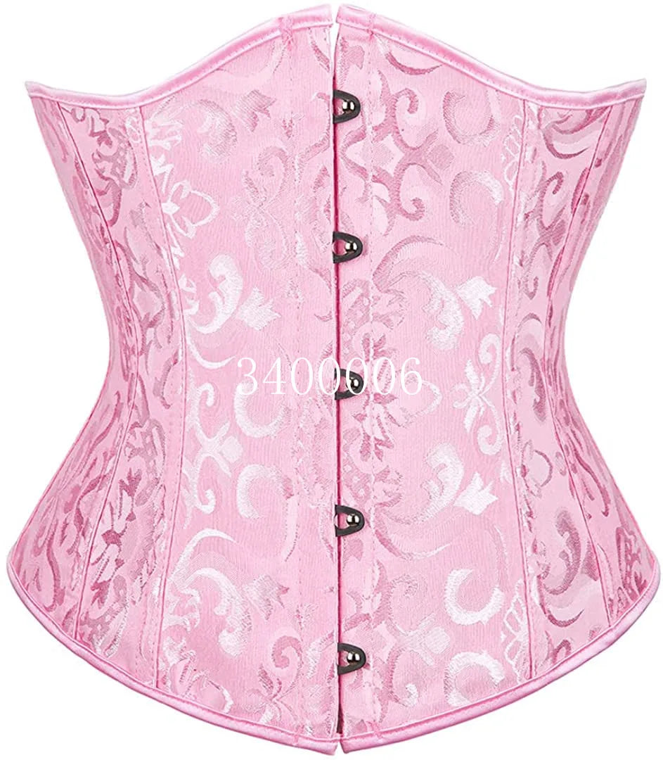 Caudutas Women  Corset Sexy Lingerie Mini Corset Cupless  Costume Plus Size Red