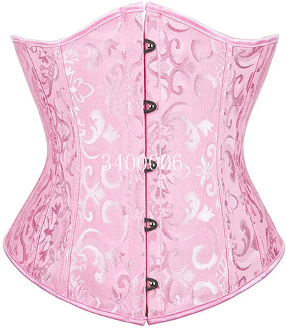 Caudutas Women  Corset Sexy Lingerie Mini Corset Cupless  Costume Plus Size Red