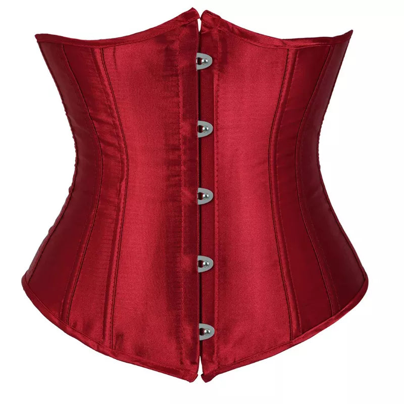 Corset Underbust Top Sexy Waist Cincher Shape Body Belt Plus Size