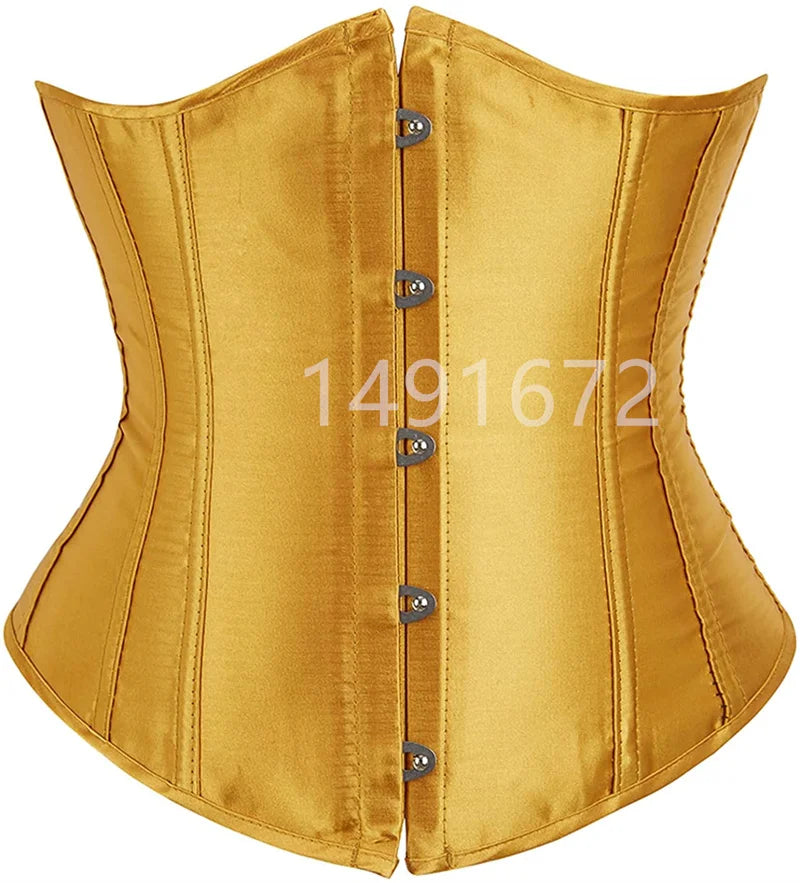 Corset Underbust Top Sexy Waist Cincher Shape Body Belt Plus Size