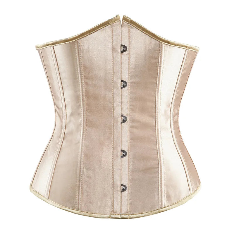 Corset Underbust Top Sexy Waist Cincher Shape Body Belt Plus Size