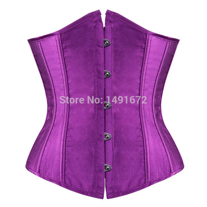 Corset Underbust Top Sexy Waist Cincher Shape Body Belt Plus Size