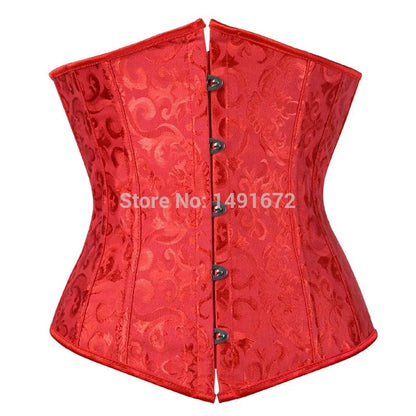 Sexy Corset tier Plus Size Corpete Corselet Black White Red Blue S-6xl
