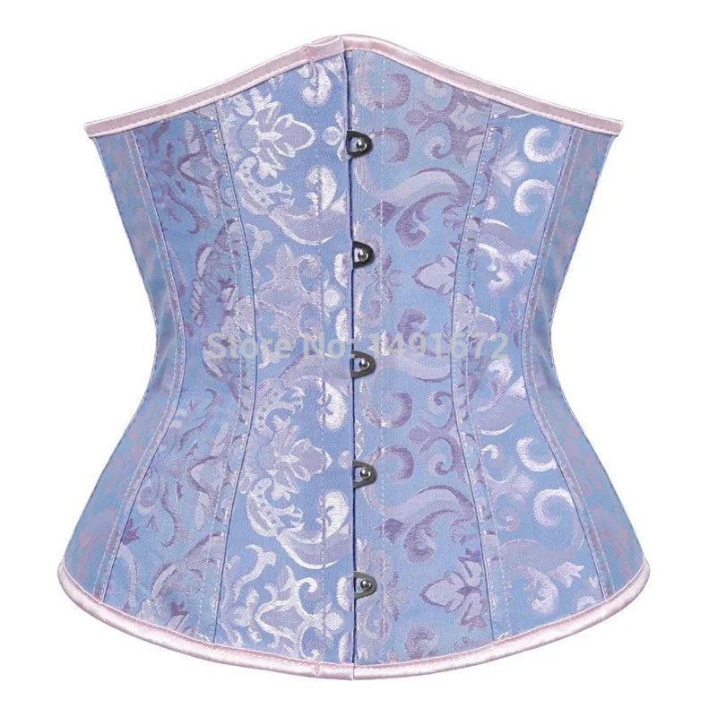 Sexy Corset tier Plus Size Corpete Corselet Black White Red Blue S-6xl