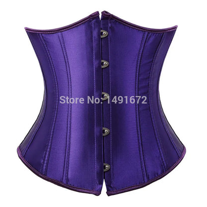 Corset Underbust Top Sexy Waist Cincher Shape Body Belt Plus Size