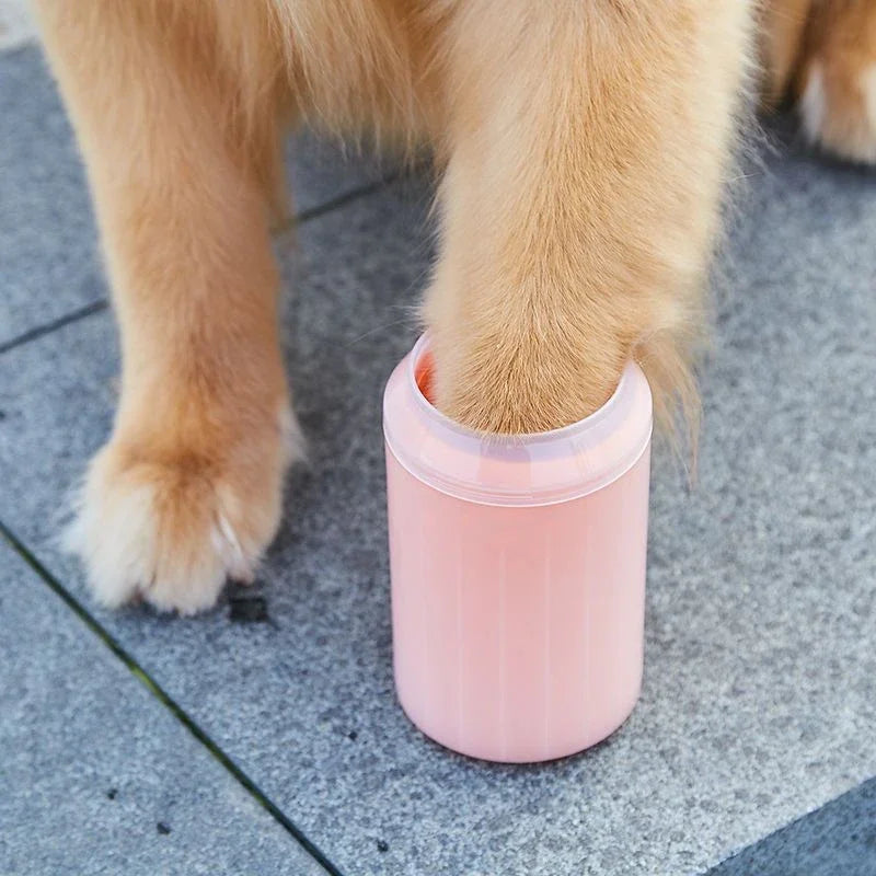 Pet Paw Cleaner Material Pet Foot Wash Cup Cat and Dog Foot Cleaner Portable