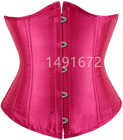 Corset Underbust Top Sexy Waist Cincher Shape Body Belt Plus Size